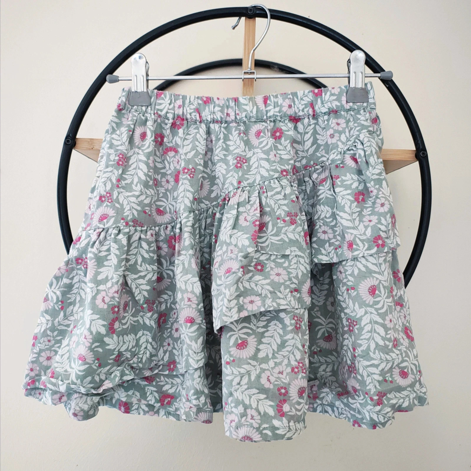 8 ans jupe tape a l'oeil